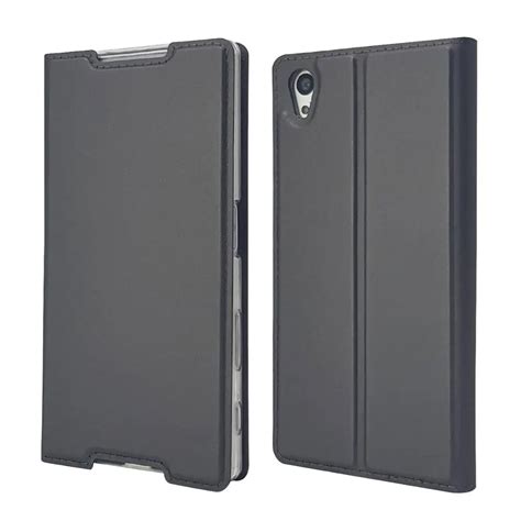 Funda magnética de cuero ultrafina para Sony Xperia XZ XZ1 XZ2 XZ3 XZ5