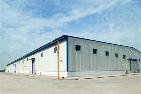 Precision Prefabricated Steel Shed Storage Hot Dip Galvanized Pre Engineered Building