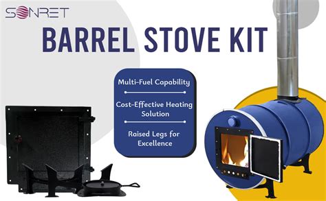 Amazon Sonret Barrel Stove Kit For 55 Gallon Drum Perfect For 30