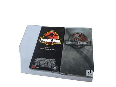Jurassic Park And Jurassic Park 3 Vhs Used | eBay