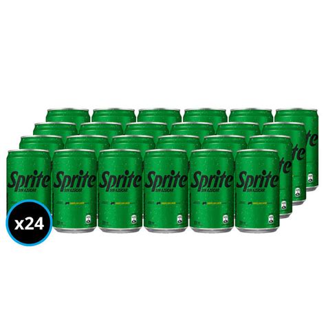 Booz cl 24x Bebida Sprite Sin Azúcar Lata 220cc