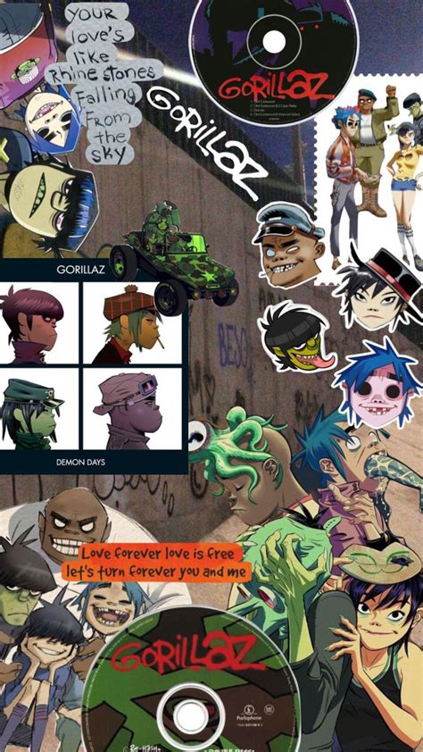 Pin De Maya Quedz En Gorillaz En 2024 Arte De Gorillaz Imagenes De Dibujos Chidos Carteles