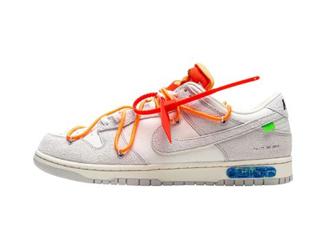 Nike Dunk Low Off White Lot Dj Sneaker Baker