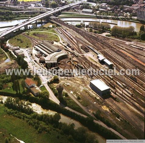 Photos aériennes de Thionville 57100 La Gare et le Fort de Yutz