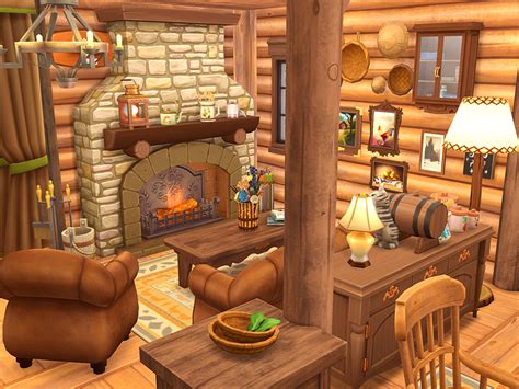 The Sims Resource Hermit Cabin No Cc