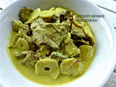 Resepi Nennie Khuzaifah Gulai Cili Api Rebung Madu Daging Salai