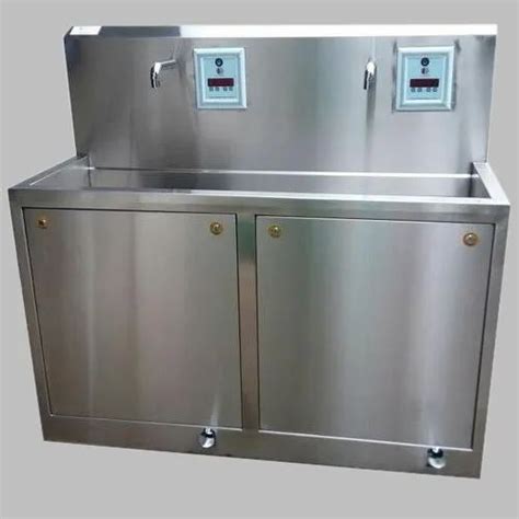 Stainless Steel Surgical Scrub Station For Hospital Manual Rs 55000