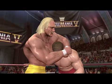 Wwe Legends Of Wrestlemania Ps Hulk Hogan Vs Nikolai Volkoff