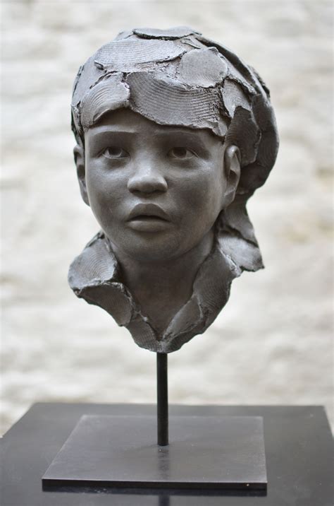 Enfant Soldat Bronze Chloesontropsculpture Ceramic