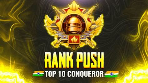 Solo Conqueror Rank Push Bgmi Live Live Bgmilive Youtube