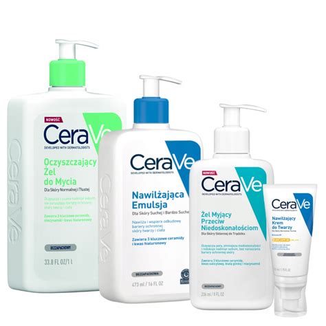 Cerave Limitowany Zestaw Emulsja Ml El Krem Spf El L