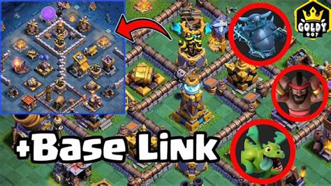 New Best Bh10 Base Copy Link Builder Hall 10 Anti 3 Star Base Clash Of Clans Youtube