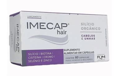 Imecap Hair Silicio Orgânico 60caps FQM