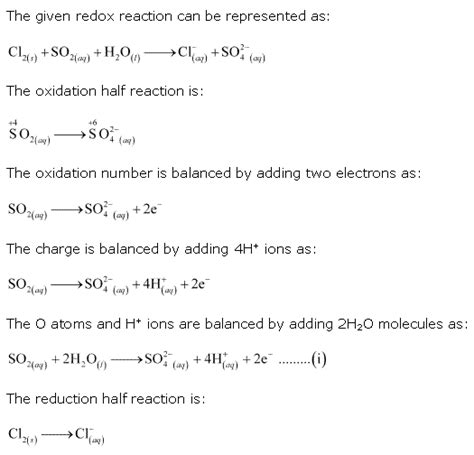 NCERT Solutions For Class 11 Science Chemistry CBSE Chapter 8 Redox