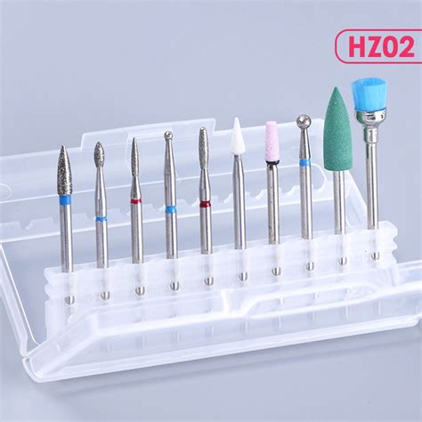 Pcs Frezen Manicure Boor Nail Boren Set Keram Grandado