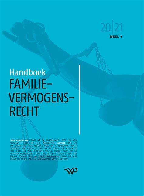 Handboek Familievermogensrecht 2020 2021 Set Isbn 9789462494831