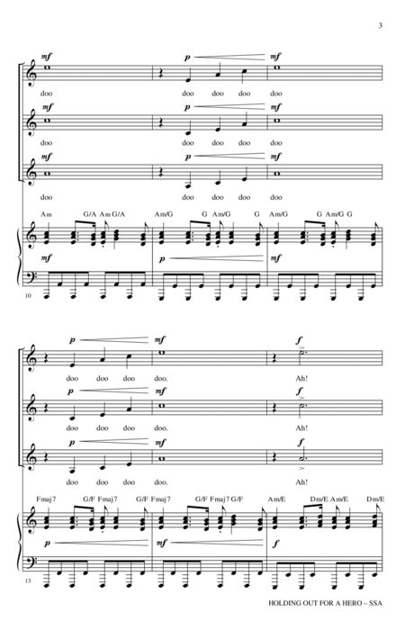 Holding Out For A Hero (from Footloose) (arr. Paul Langford) by Bonnie ...