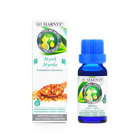 Smirn Ml Ulei Esential Marnys Natural Si Pur Chemotipat Myrrh