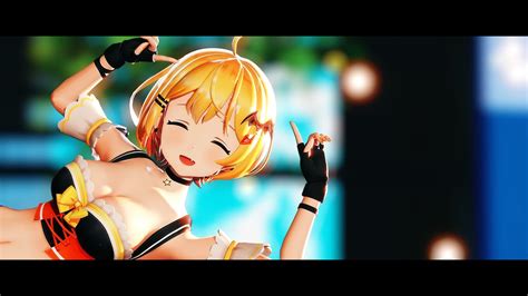 Hololive Mmd Deep Blue Townへおいでよ 夜空メル Yozora Mel 【4k 60fps】 Youtube