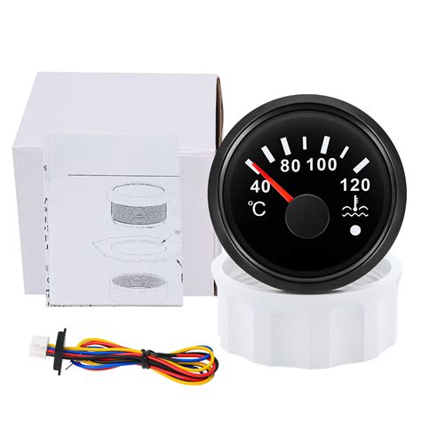 Mm Water Temperature Gauge With Npt Sensor For Marine Boat