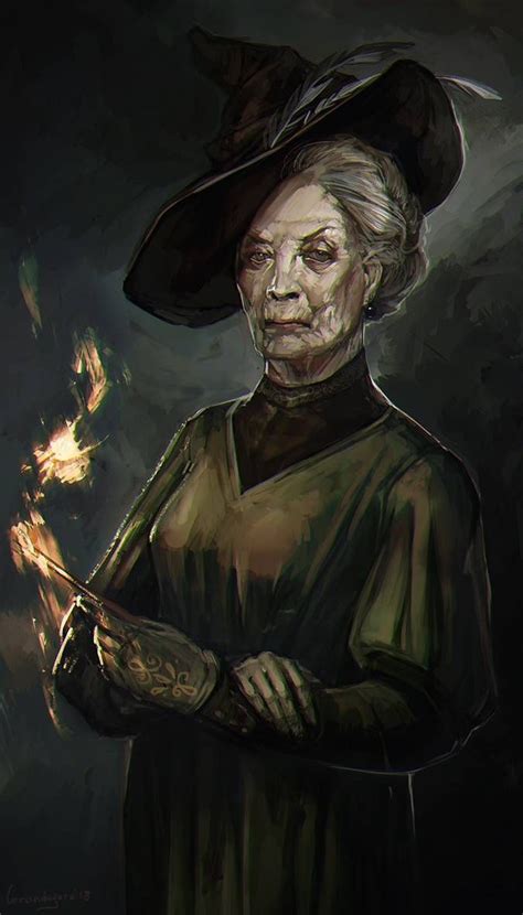 Minerva Mcgonagall By Lorandesore On Deviantart Harry Potter Art