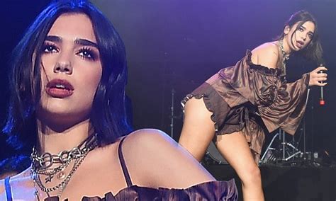 Dua Lipa Puts On A Sizzling Display In A Thigh Skimming Bronze Playsuit Daily Mail Online