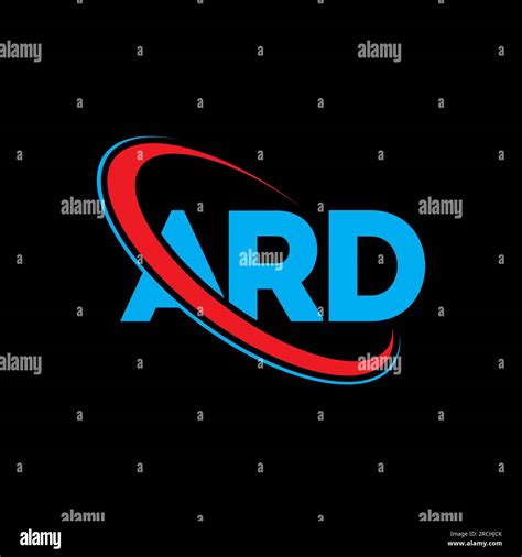 ARD Logo ARD Letter ARD Letter Logo Design Initials ARD Logo Linked