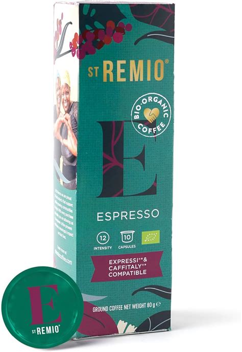 St Remio Coffee Expressi Caffitaly Compatible Bio Organic Espresso