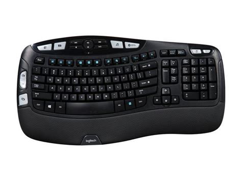 Logitech Mk Comfort Wave Wireless Keyboard And Optical Mouse