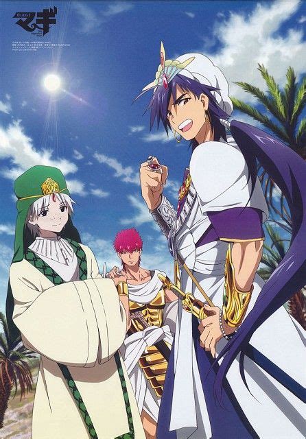 Magi The Labyrinth Of Magic Sinbad Jafar Magi Masrur Anime