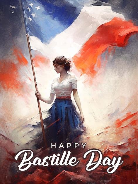 Premium Psd Bastille Day Posters