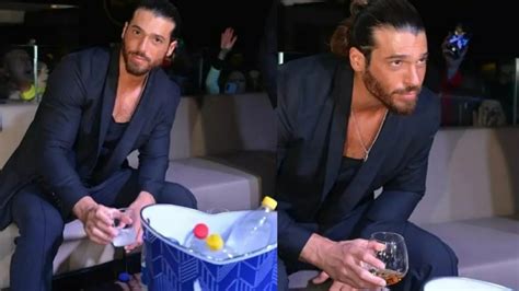 Can Yaman Drinking At Night Club Youtube