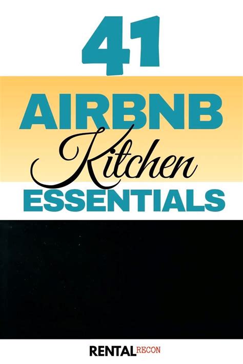 41 Airbnb Kitchen Essentials 2021 Supplies Checklist For Hosts