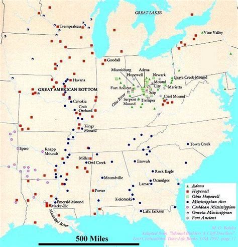 Mississippian Mound Builders Ouachita 3400bce Poverty Point 1500bce