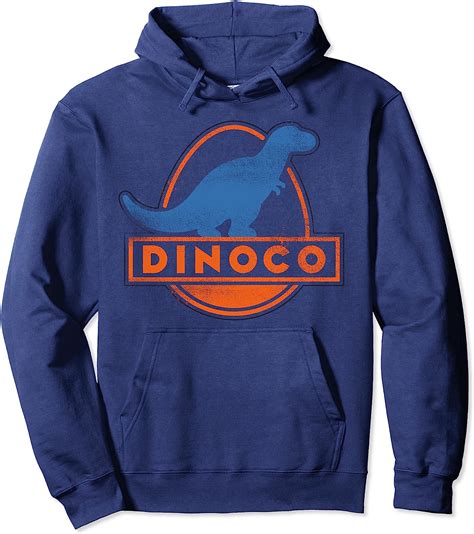 Buy Disney Pixar Cars Iconic Dinoco Gas Station Logo Hoodie Online At