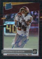 Antonio Gibson Optic Rated Rookie Autographs Black Pandora