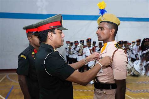 The Cadet Government Declaration And The Awarding Of Ribbon And