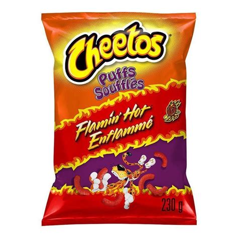 230g Cheetos Puffs Flamin Hot Corn Chips Mart31