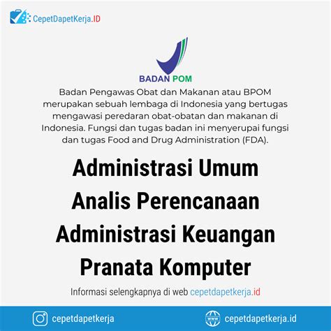 Apa Itu Bpom Dan Fungsinya Brain