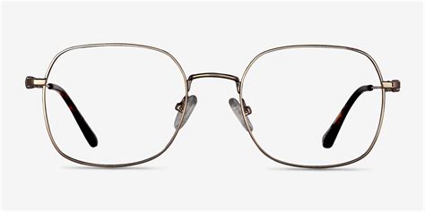 Index Square Gold Tortoise Full Rim Eyeglasses Eyebuydirect Canada