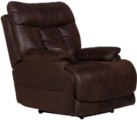 Catnapper® Anders Power Lay Flat Recliner With Power Headrest And Power Lumbar With Extension