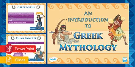 Greek Mythology Slides | Greek Myths | Twinkl USA - Twinkl