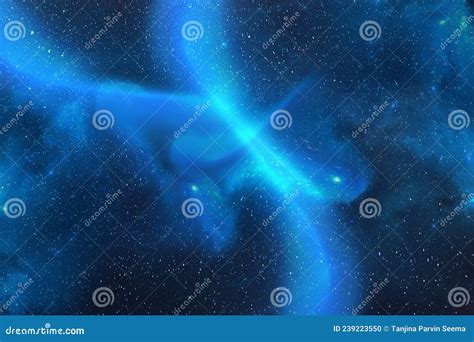 Blue Night Sky with Stars. Night Sky Wallpapers Stock Illustration ...