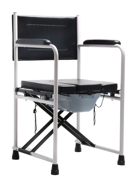 Supply Physical Therapy Equipment Toilet Chair Foldable Commode Chairs