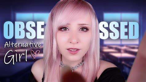 Asmr Roleplay You Smiled At The Lonely Alt Girl Now She Is Obsessed