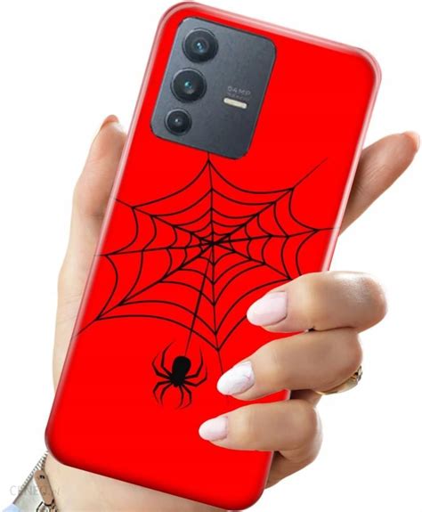 Etui do Vivo V23 Pająk Spider Pajęczyna Case Etui na telefon ceny i