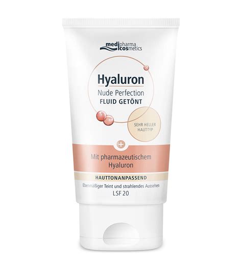 Hyaluron Nude Perfection Get Ntes Fluid Sehr Heller Hauttyp Medipharma