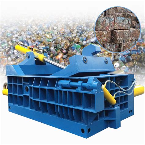 Industrial Hydraulic Scrap Metal Baling Press Machine China Metal