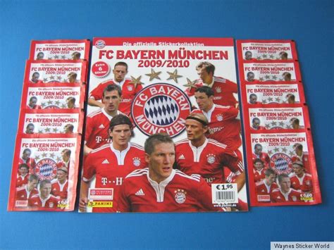 PANINI Bayern München 09 10 Album 10 OVP Tüten eBay