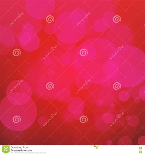 Red Background With Bokeh Stock Vector Illustration Of Abstract 80497451